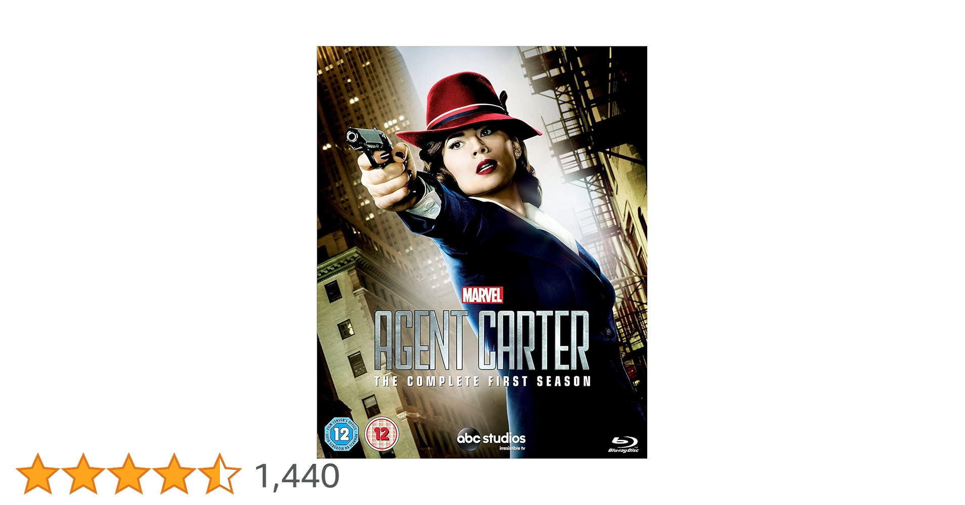 Amazon.co.jp | Marvel's Agent Carter - Season 1 DVD・ブルーレイ